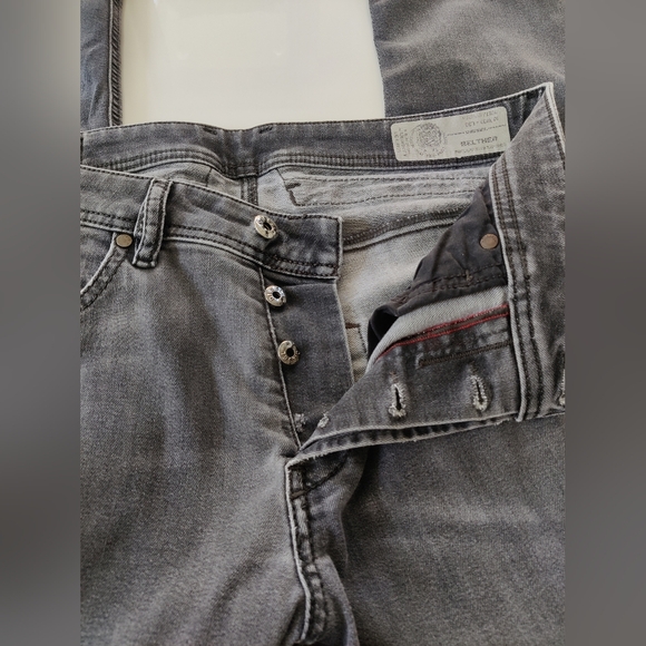 *Missing Button* Diesel Gray Jeans Belther Jeans - Picture 9 of 13